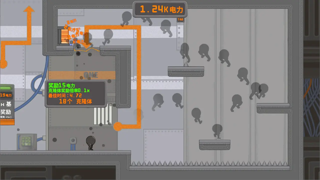 今天都是腿/IGTAP: an Incremental Game That's Also a Platformer 游戏截图
