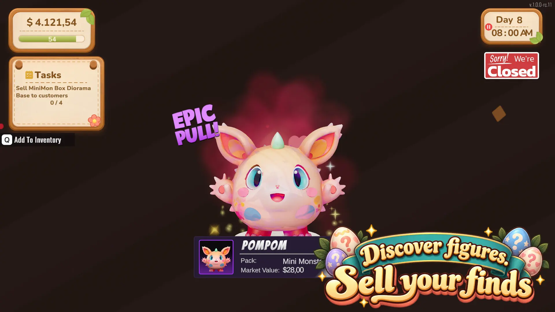 神秘蛋商店模拟器/Mystery Egg Shop Simulator 游戏截图