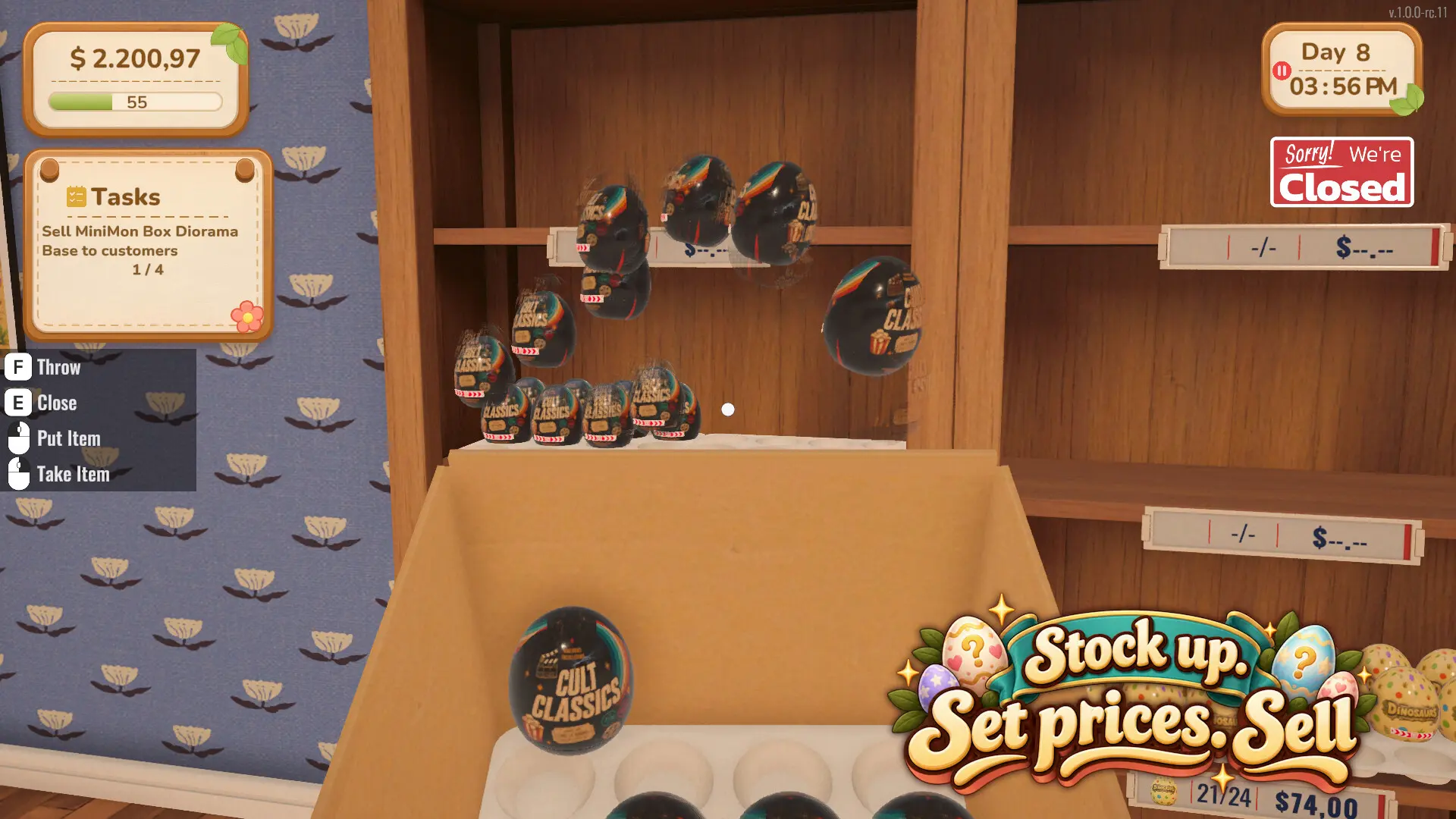神秘蛋商店模拟器/Mystery Egg Shop Simulator 游戏截图