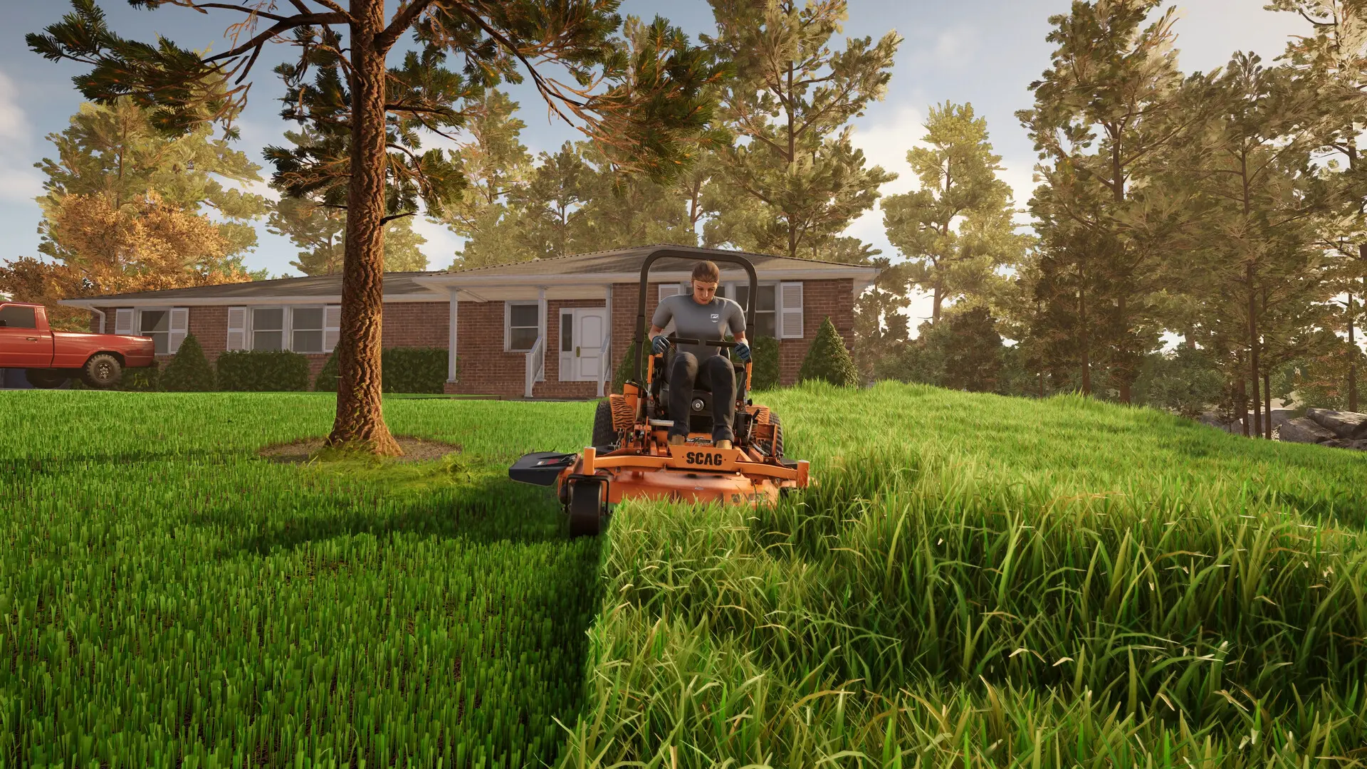 割草模拟器2/Lawn Mowing Simulator 2 游戏截图