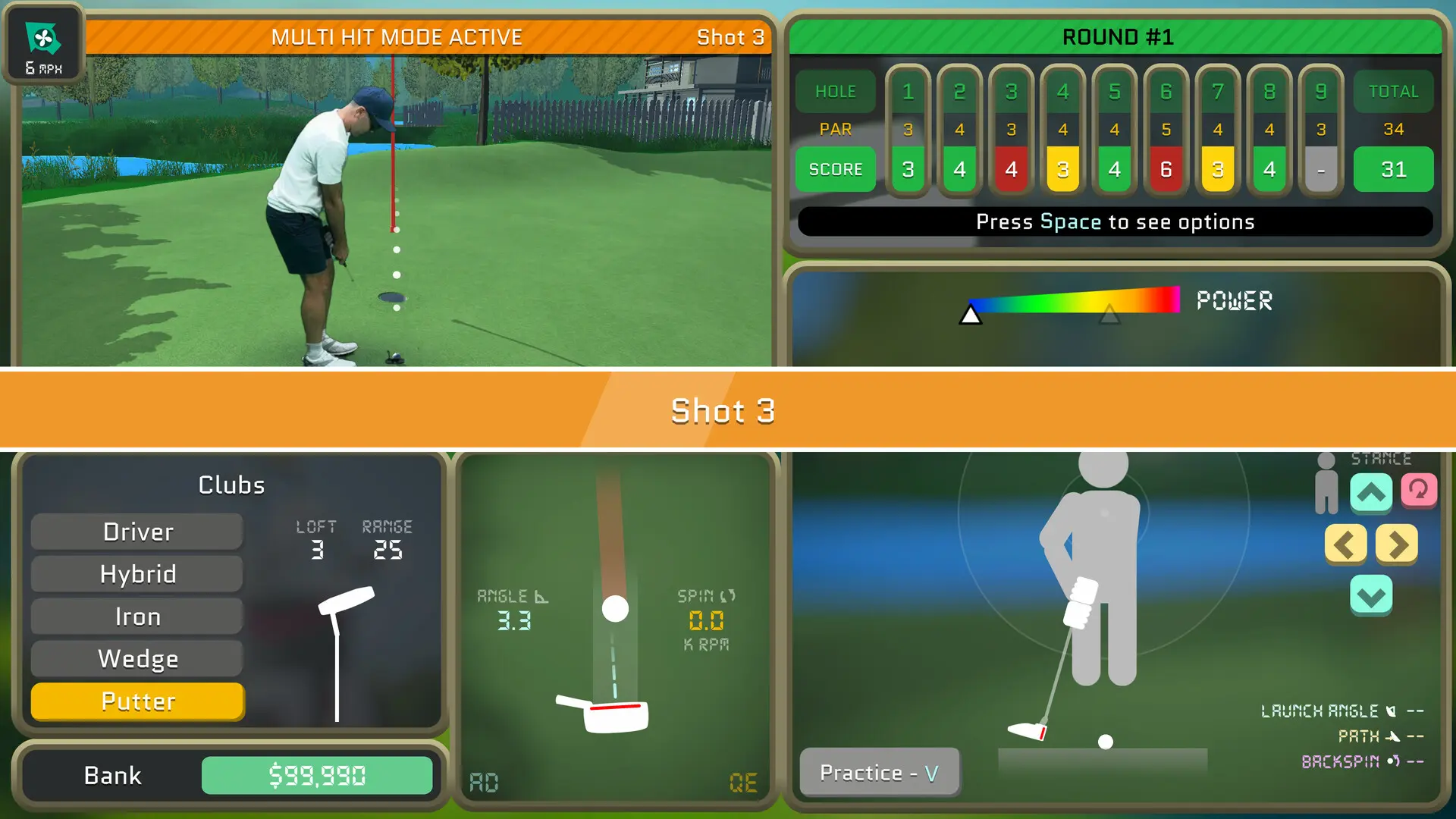普通高尔夫游戏/Normal Golf Game 游戏截图