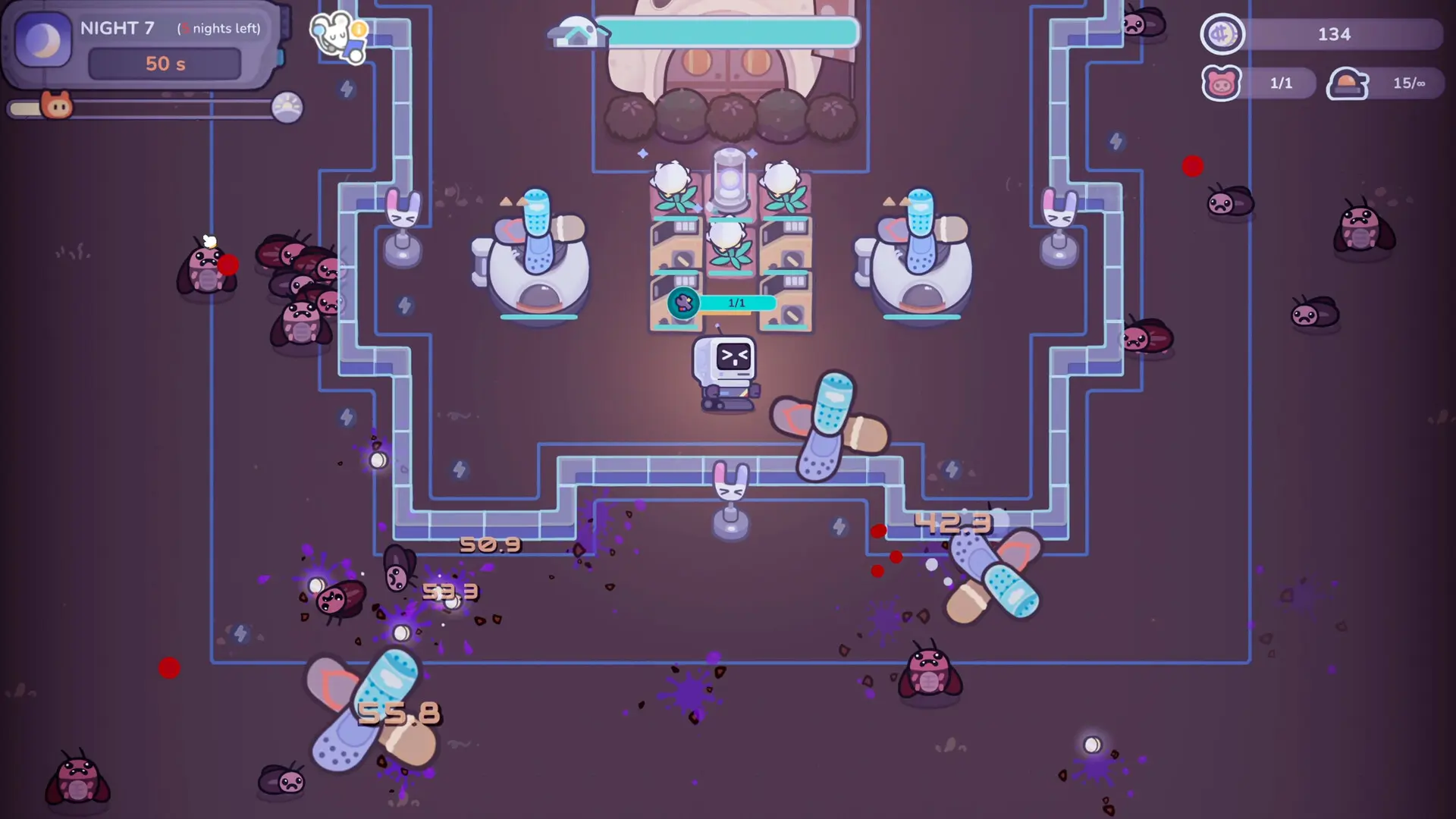 银河系除虫公司/Galaxy Critter Co. 游戏截图