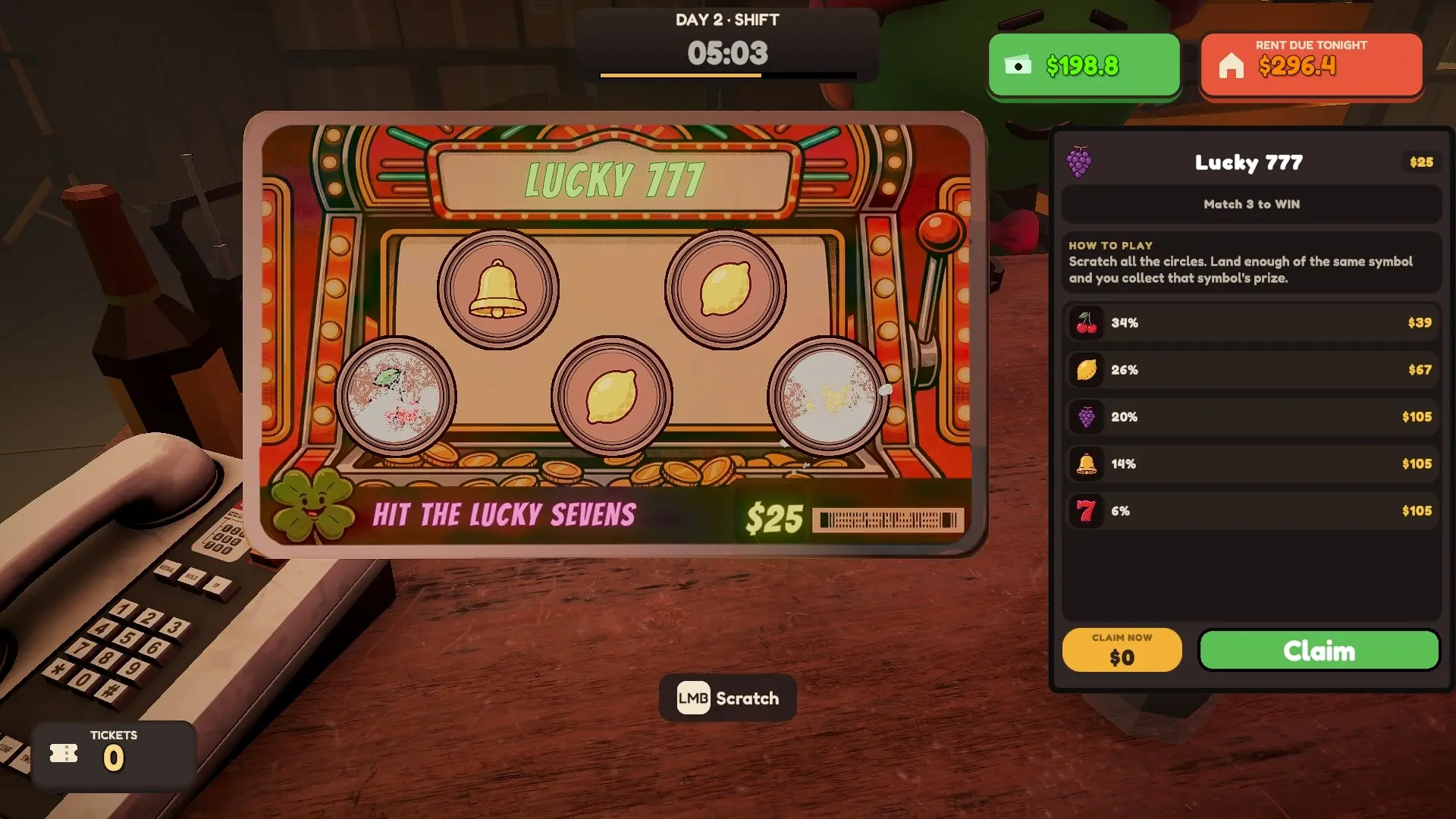 和朋友一起刮彩票/Scratch Tickets With Your Friends 游戏截图