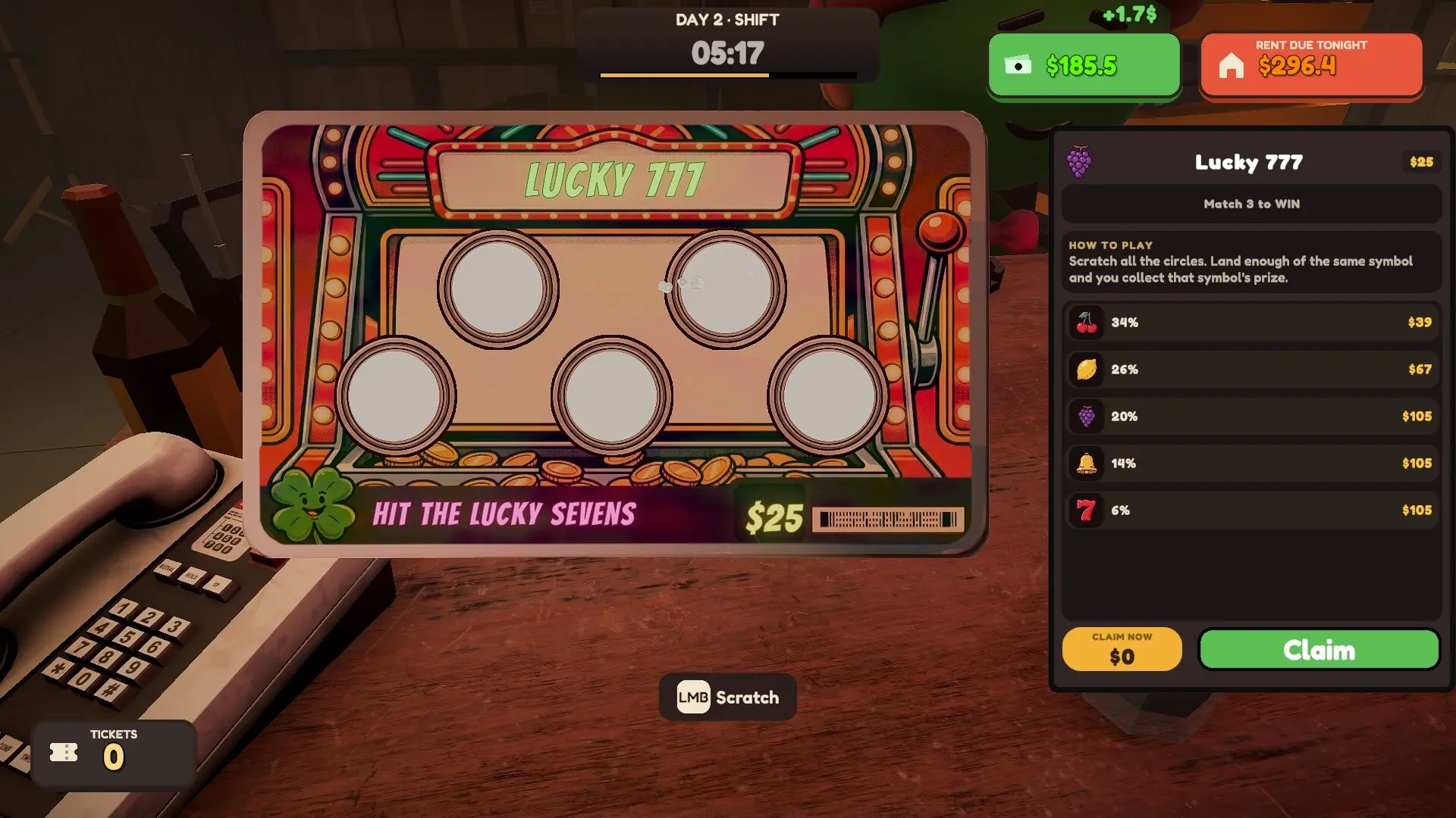 和朋友一起刮彩票/Scratch Tickets With Your Friends 游戏截图