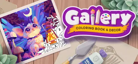 [PC]画廊：涂色本和装饰/Gallery: Coloring book & decor-芝士游戏