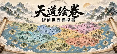 [PC]天道绘卷——修仙地图模拟器-芝士游戏